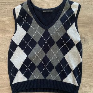 Brandy Melville v-neck sweater vest.